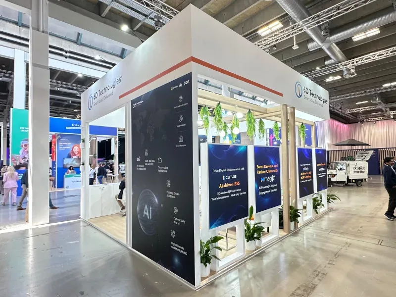 6D TECHNOLOGIES Exhibition Stand Builder